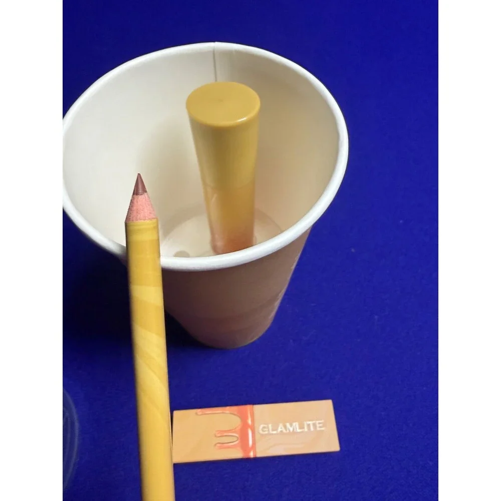 Glamlite Caramel Frappe Lip Kit TRIO Lip Liner, Lipstick, Lip Gloss NEW